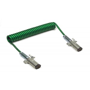 4Ga Single Pole Coiled Cable