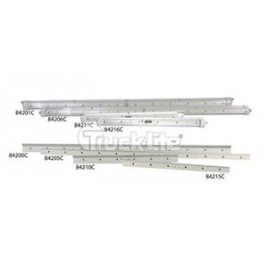 84 Series Super Strip Lite 2' strip lamp, flat mount with lens