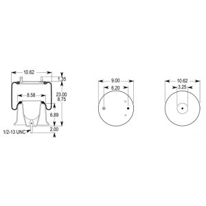 Reversible Sleeve Air Spring FS9781