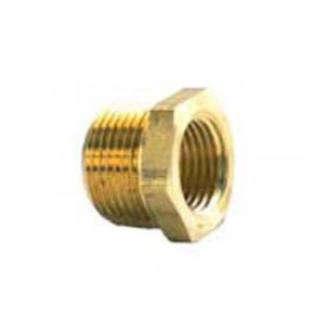 1/2" - 3/8" NPT Brass Bushing