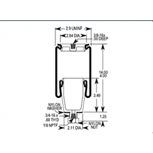 Cab Air Bag 127036