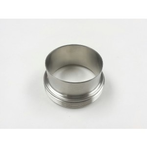 3" Sanitary SS Threaded Ferrule 