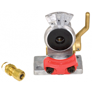Gladhand Emergency Shutoff Red