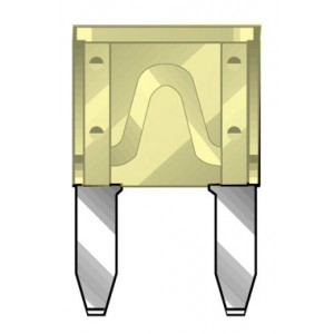 MINI FUSE 20 AMP YELLOW 32 VOLT