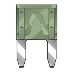 MINI FUSE 30 AMP GREEN 32 VOLT